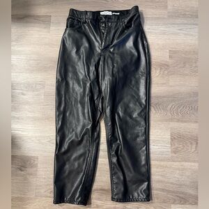 Faux Leather Pants